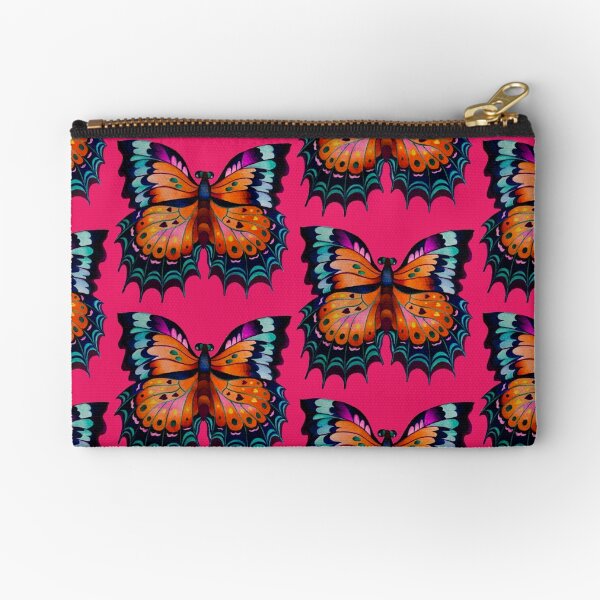 "Beauty of Butterfly" Zipper Pouch