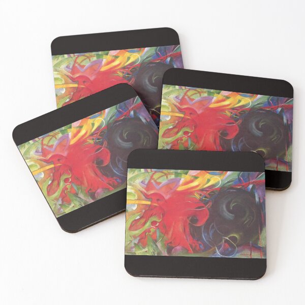 Item preview, 'Fighting Forms' by Franz Marc (Reprint) designed and sold by Classic Visions Gallery.