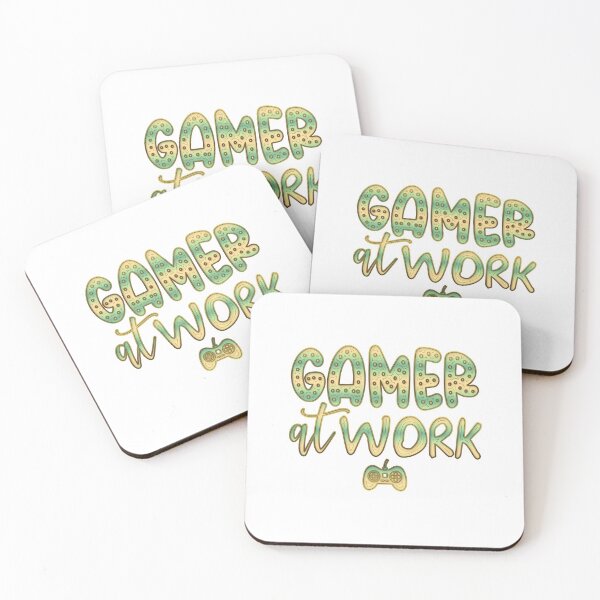 Item preview, Gamer At Work designed and sold by Bliss Find And Design.