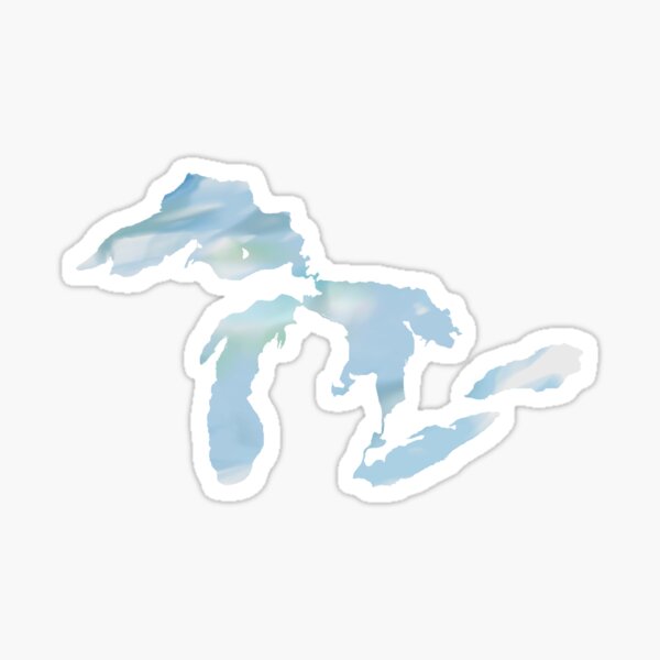 Item preview, Great Lakes Watercolor designed and sold by brookenich05.
