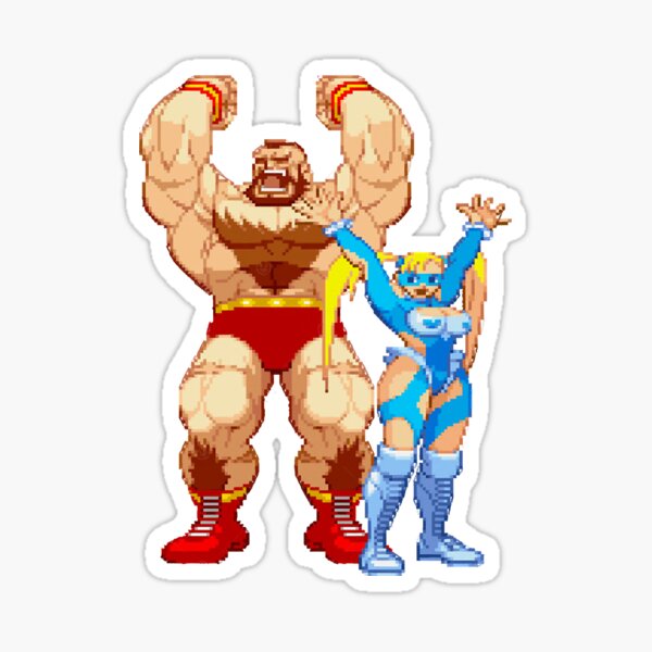 Zangief (SF6) Defeated Face Sticker – Vinyl Labz