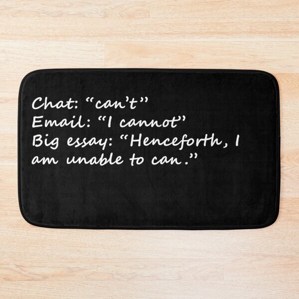 Item preview, Henceforth I'm Unable to Can! designed and sold by Celosia Liv.