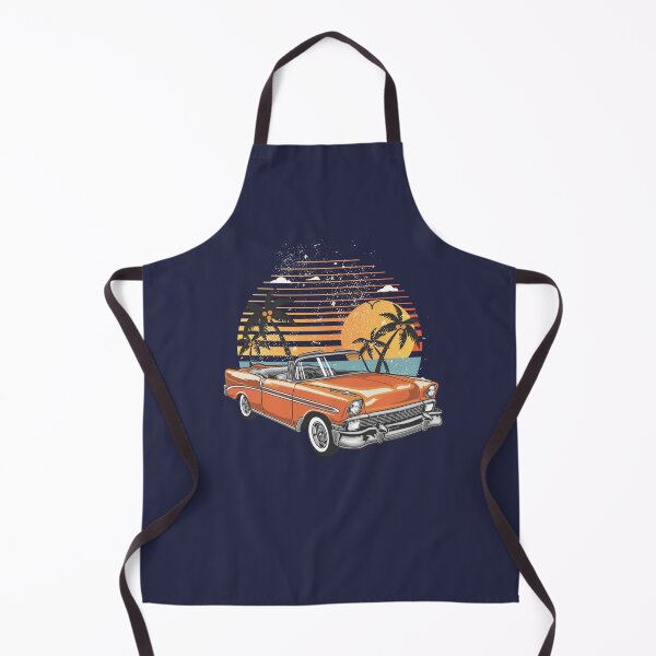 Item preview, Classic car on the beach with Sunset Nature designed and sold by OtherMoment.