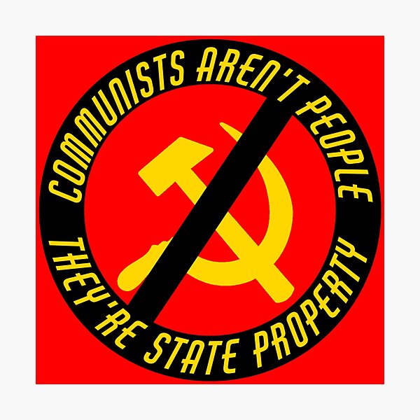 Item preview, Commies Aren't People designed and sold by WKND-Graphics.