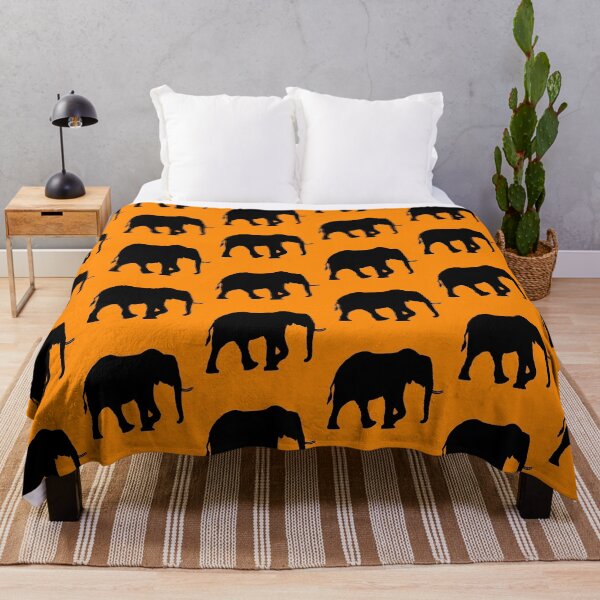 Item preview, Elephant (orange) designed and sold by BackgroundND.
