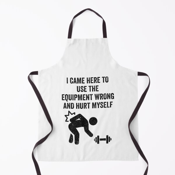 Item preview, I came here to use the equipment wrong and hurt myself designed and sold by MeowsAndMakes.