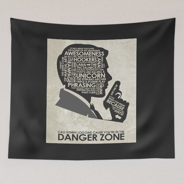 Item preview, Danger zone designed and sold by Pruningsheep.