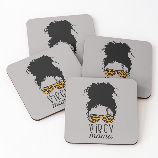 Item preview, Vibey Mama Funny Messy Bun Lover designed and sold by SharpThreadZ.