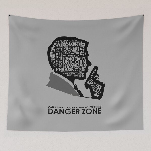 Item preview, Danger zone designed and sold by Pruningsheep.