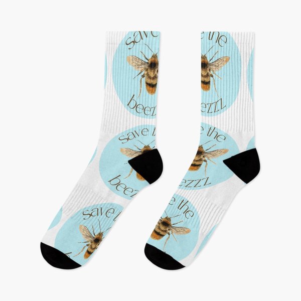 Item preview, Save the bees vintage blue  designed and sold by ledalinda.