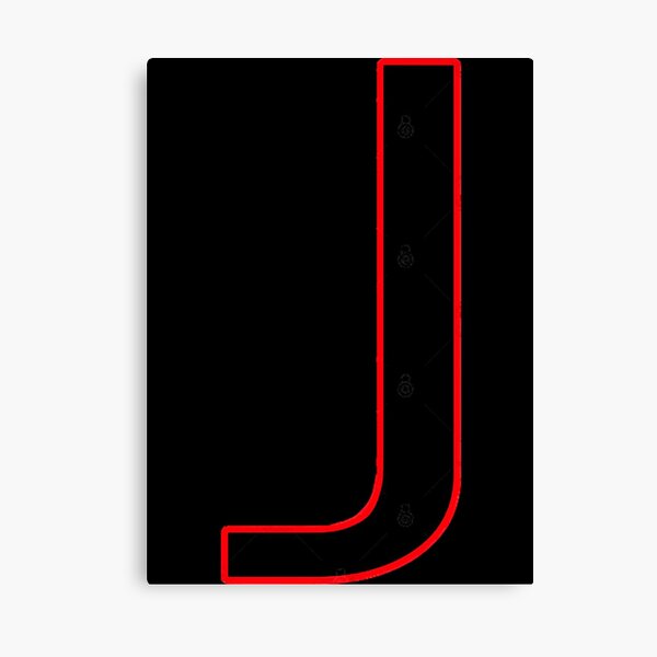 Letter J Canvas Prints Redbubble