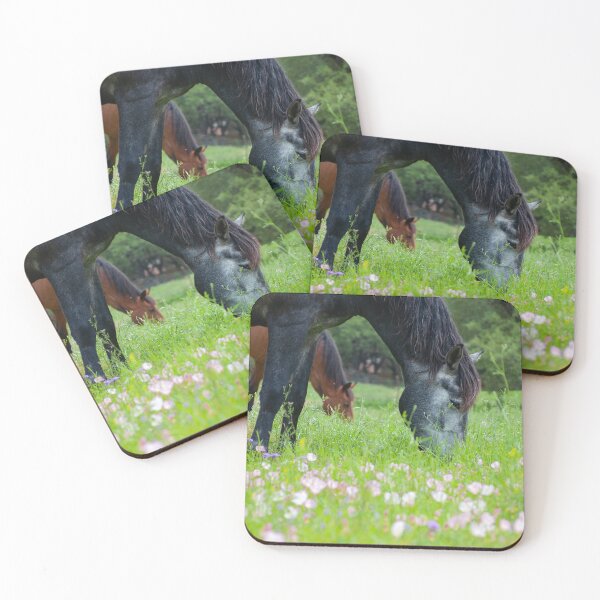 Item preview, Horses in Bloom designed and sold by Julie Bradshaw.