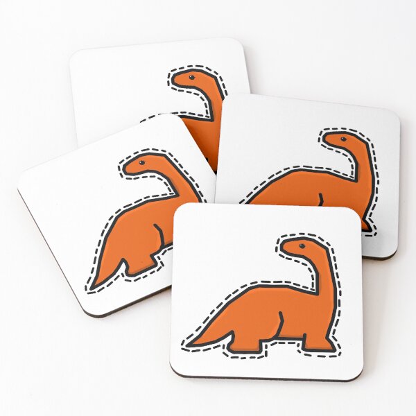 Item preview, Cute Brontosaurus Dinosaur designed and sold by chonahona.