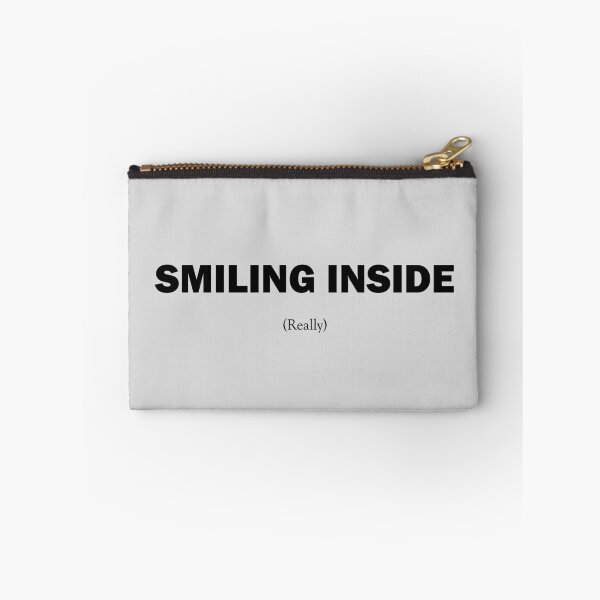 Item preview, Smiling inside (smiling inside, really) designed and sold by Juba Moni Store.