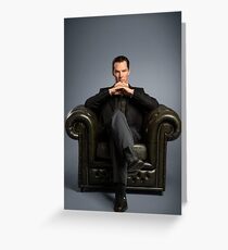 Benedict Cumberbatch - Sherlock Greeting Card