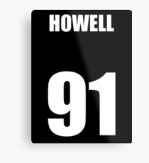 Dan Howell - White Metal Print