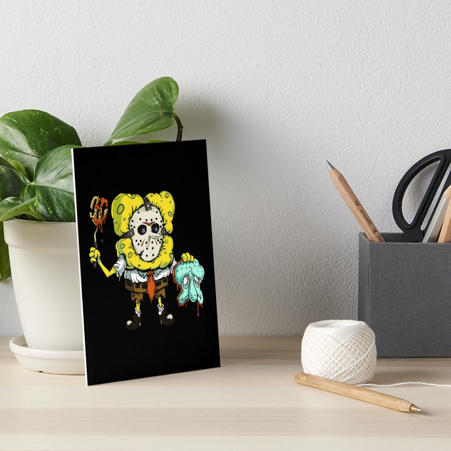 Sad Spongebob Art Board Print for Sale by Julia2Julia