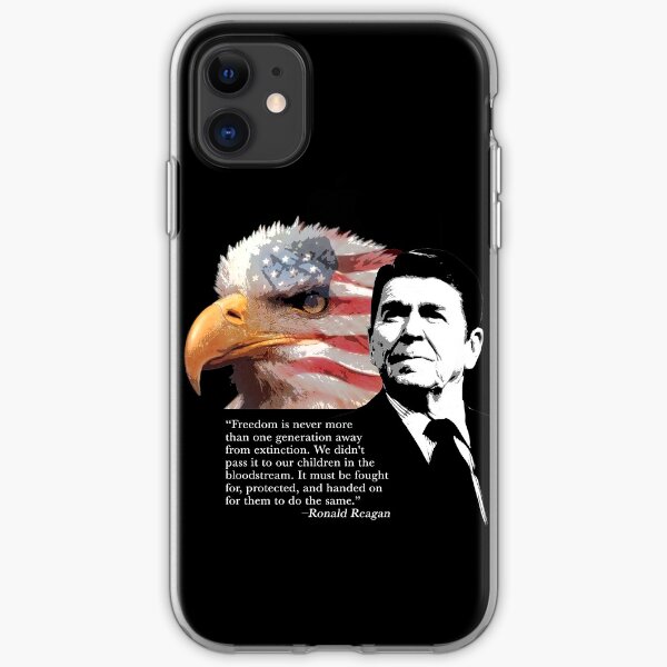Ronald Reagan - Freedom iPhone Soft Case