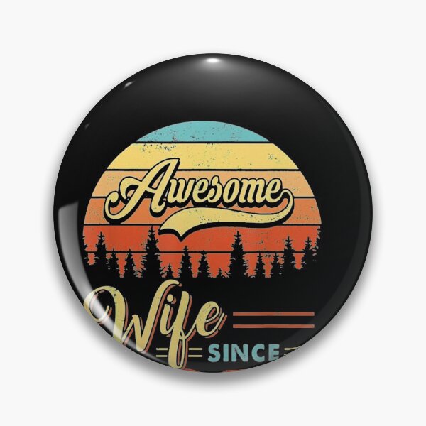 Item preview, Awesome Wife Since 2017 designed and sold by brockmaxwell.