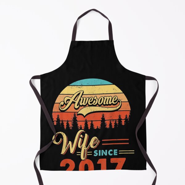 Item preview, Awesome Wife Since 2017 designed and sold by brockmaxwell.