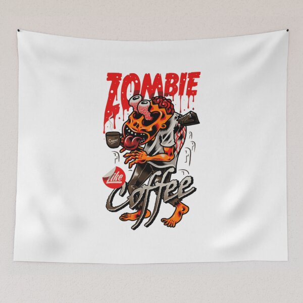 Item preview, Zombie like Coffee  designed and sold by Harveydorvan09.
