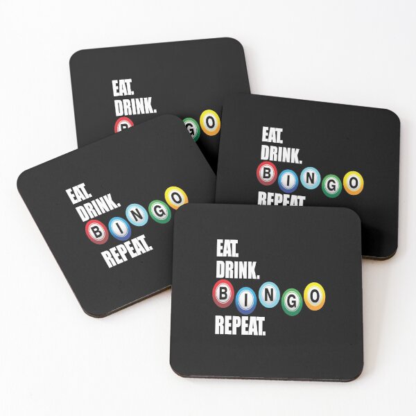 Item preview, EAT. SLEEP. BINGO. REPEAT.  designed and sold by luvmhykdesigns.
