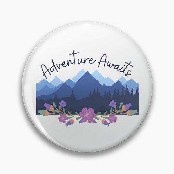 Item preview, Adventure Awaits | Outdoors Floral Flower Patterns My First Time Camping Eat Sleep Camp Repeat camping gang designed and sold by brinikki.