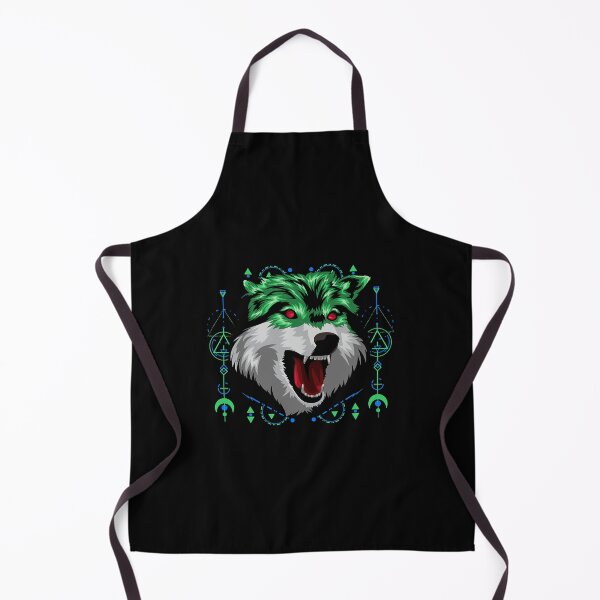 Item preview, animal wolf green designed and sold by rmohrlock.