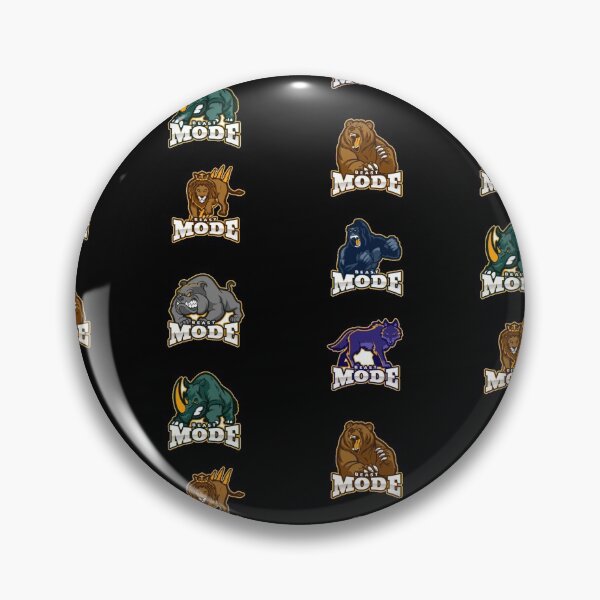 Item preview, Beast Mode Pack Black - Funny Gym designed and sold by GymWearDepot.
