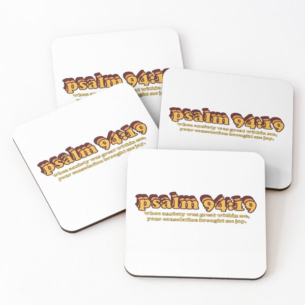 Item preview, Psalm 94:19 Bible Verse (whole) designed and sold by SunshyeStudios.