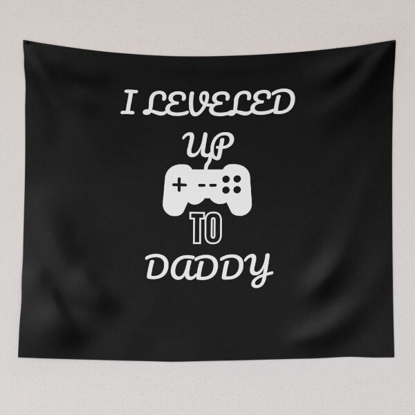 Item preview, Leveled up to daddy designed and sold by Anton Ashraf.
