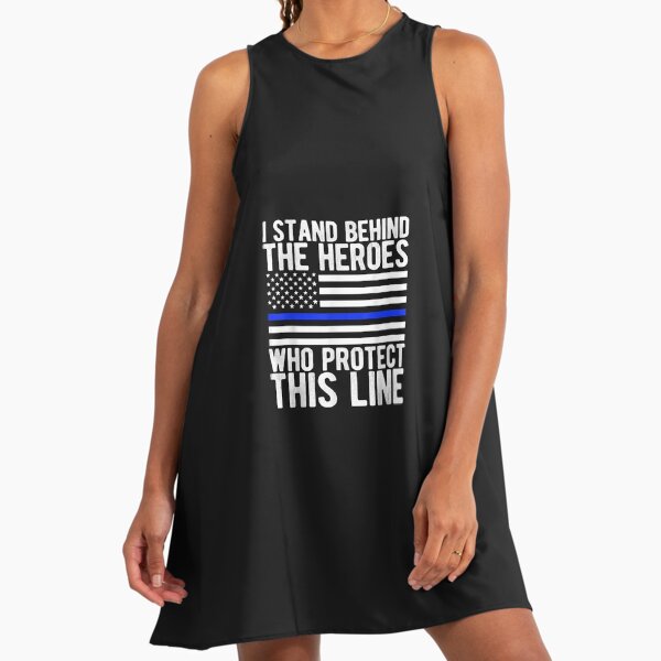 Blue Lives Matter Dresses for Sale | Redbubble