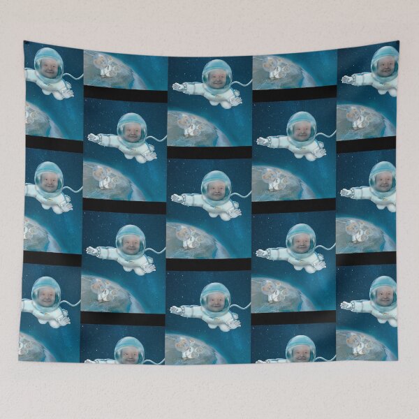 Item preview, Baby Astronaut with Teddy Bear  designed and sold by kinIgnat4.