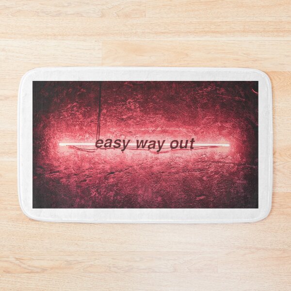 Item preview, "Easy Way Out" Bright Light Sign designed and sold by AidenChen.