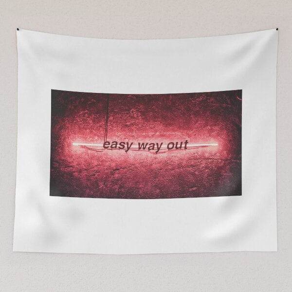 Item preview, "Easy Way Out" Bright Light Sign designed and sold by AidenChen.