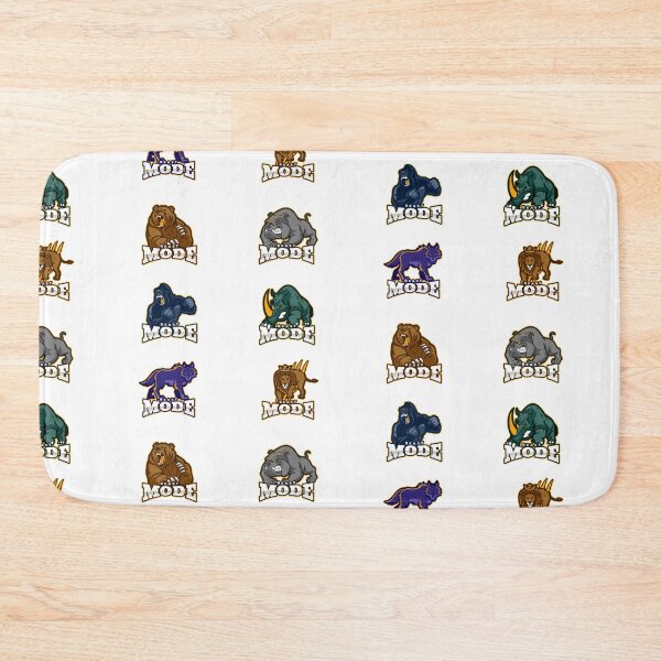 Item preview, Beast Mode Pack White - Funny Gym designed and sold by GymWearDepot.