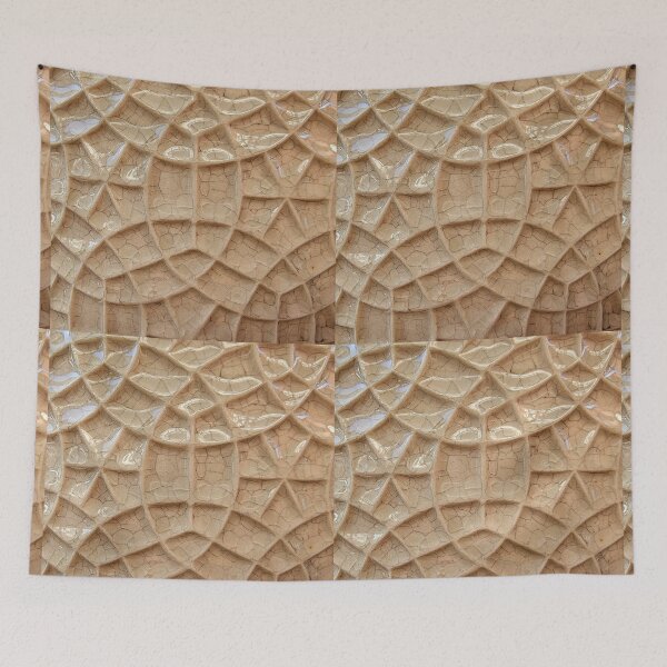 Item preview, Beige fountain tile designed and sold by KristenRising.