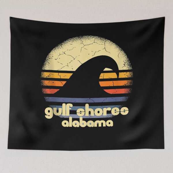 Item preview, I Love Gulf Shores Alabama AL Gulf Coast Orange Beach Tank Top designed and sold by AdonisShop.