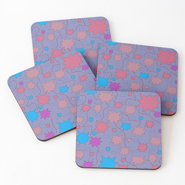 Item preview, Purples Blues Salmon Rose designed and sold by DesignsByMuriel.