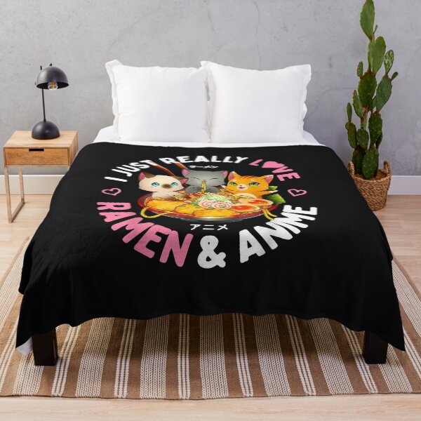 Item preview, I Just Really Love Anime And Ramen T-Shirt designed and sold by tinhpham.