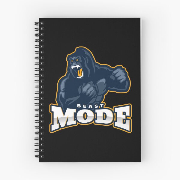 Item preview, Beast Mode Gorilla Black - Funny Gym designed and sold by GymWearDepot.