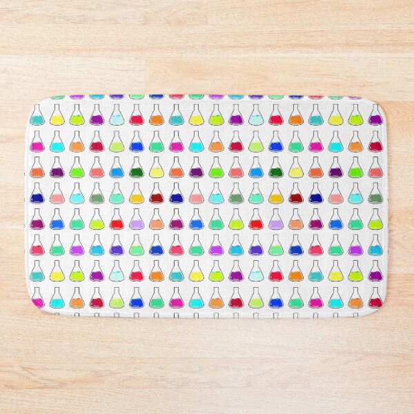 Item preview, Kaleidoscope of Flasks (White Background) designed and sold by Artsy-Chemist.