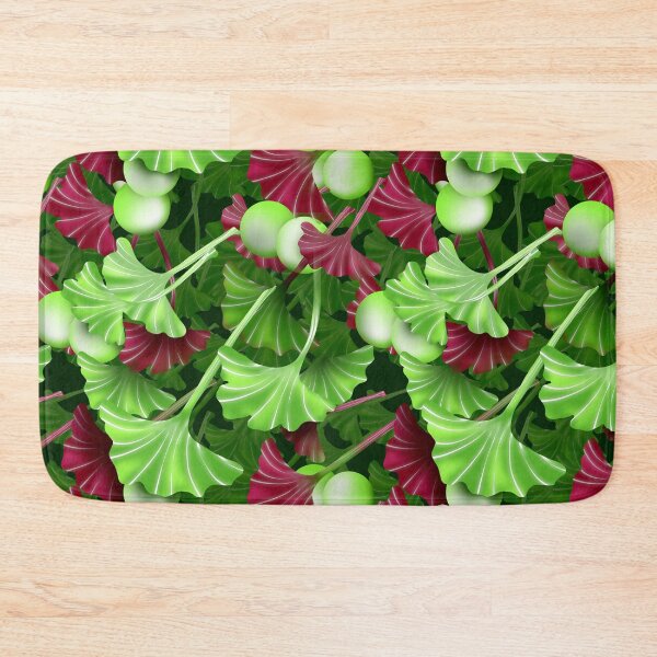 Item preview, O Ginkgo leaves pattern  designed and sold by TropicalHut.