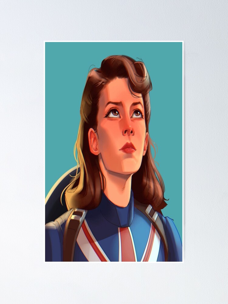 Agent Carter Poster By Moare Redbubble