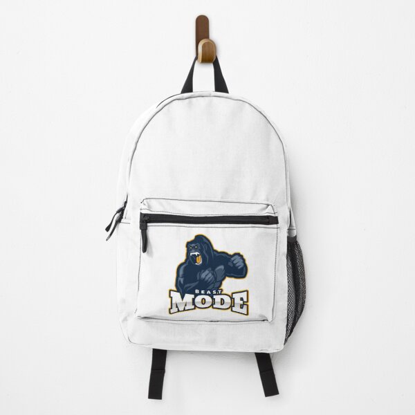 Item preview, Beast Mode Gorilla White - Funny Gym designed and sold by GymWearDepot.
