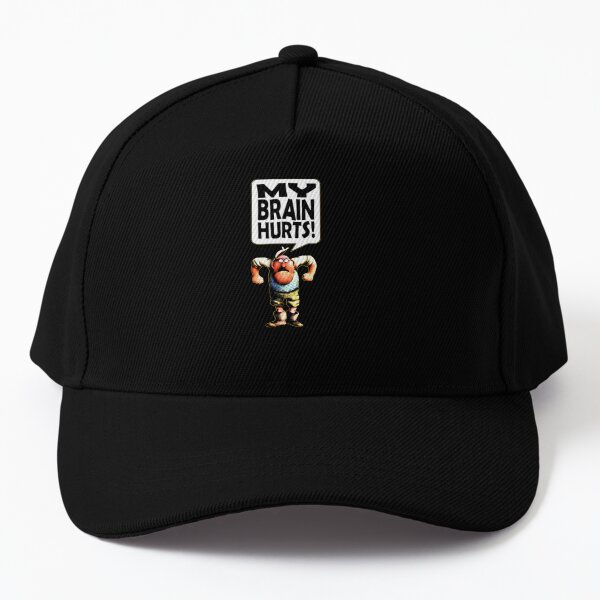 Mr Gumby - My Brain Hurts Baseball Cap