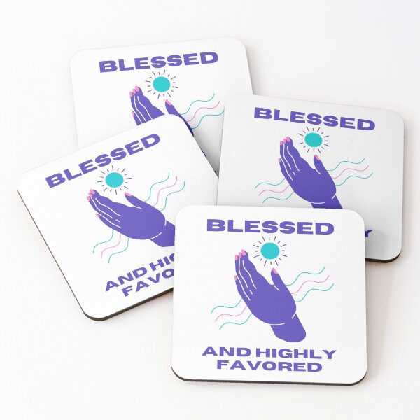 Item preview, Blessed and Highly Favored designed and sold by JJs-Tees.