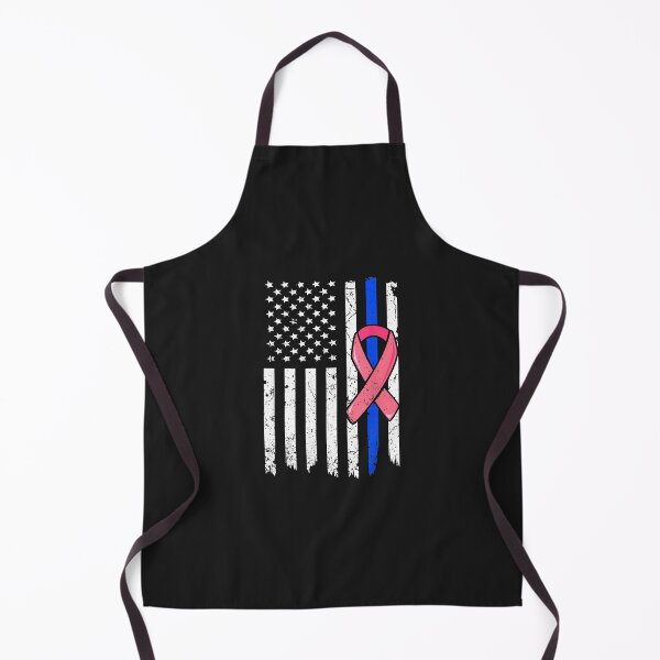 Item preview, Breast Cancer Police American Flag Shirt Pink Ribbon Fighter designed and sold by kacymmg2.