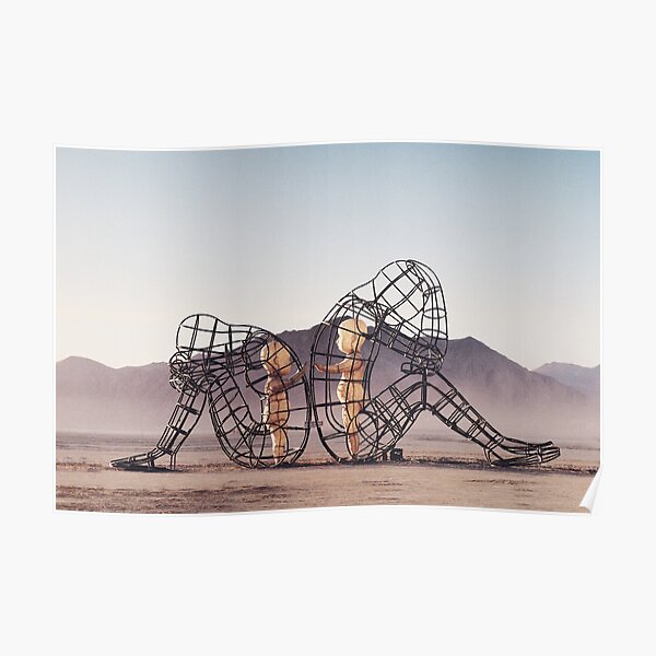 Burning Man, Inner child Photography Poster