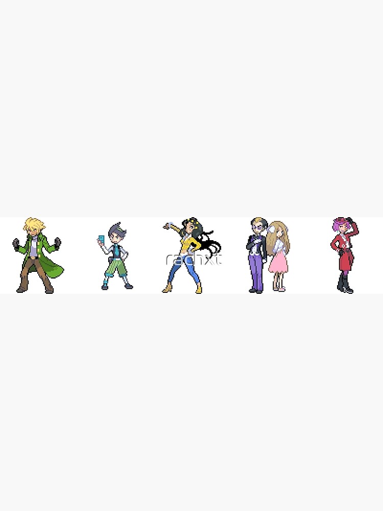 Trainer battlers - Pokémon Battle Revolution - Colosseum Leader Front  Sprites